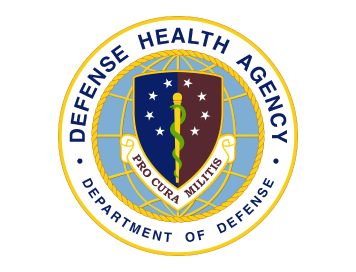Logo for U.S. Department of Defense, Defense Health Agency